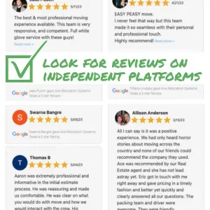 Look for reviews on independent platforms such as Google and ask your realtor for referrals.